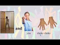 Learn English with PicLily! Hokey Pokey by Super Simple Songs - Body Action Song 5