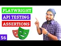Playwright API Testing Assertion Validate Status Code JSON API Response