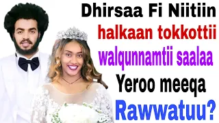Dhirsaa Fi Niitiin Halkaan Tokkottii Walqunnamtii Saalaa Yeroo Meeqa Rawwachuu Danda U 