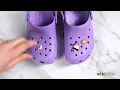 How to Put Jibbitz on Crocs Original Clip and Tie Jibbitz