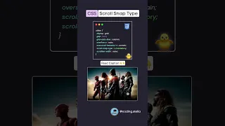 CSS Scroll Snap Type