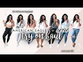 CURVY AERIE AMERICAN EAGLE TRY ON HAUL CASUAL OUTFITS LOUNGEWEAR TRY ON queencarlene
