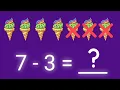 Subtract with Objects Preschool