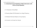 Tutorial Underdetermined Wideband Direction of Arrival Estimation and Target Localization Part II