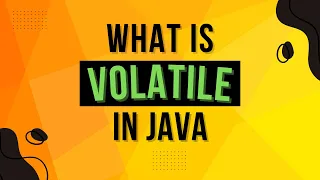 What Is Volatile Keyword In Java Code Example Complete Multithreading Tutorial Series Ep 29