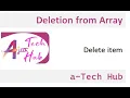 delete an element from an array malayalam