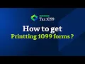 How to get Printing 1099 forms