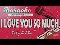 Karaoke  I LOVE YOU SO MUCH  (Les Samusamu) Vicky Anakota & Elke // Music By Lanno Mbauth