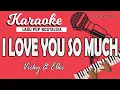 Lagu Karaoke  I LOVE YOU SO MUCH  (Les Samusamu) Vicky Anakota \u0026 Elke // Music By Lanno Mbauth