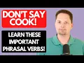 PHRASAL VERBS WARM UP HEAT OF WARM IT UP AND HEAT IT ENGLISH PRONUNCIATION