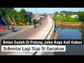 Download Lagu tinggal menunggu waktu jalan baru kali gabus tambun bekasi bisa di gunakan, beton sudah di potong