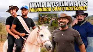 INVADIMOS UM HARAS MILIONÁRIO COM BISTECONE E GABRIEL COXINHA !!!