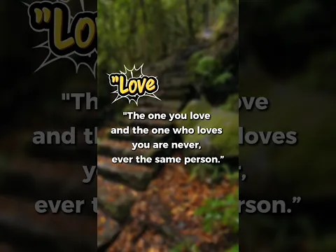 The Saddest Truth About Love