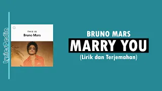 Download Marry You - Bruno Mars (Lirik Lagu Terjemahan) MP3