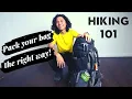 How to PACK your backpack Hiking