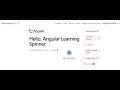 How to set up a spinner in an Angular 17 application