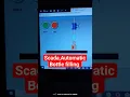 Scada, Automatic Bottle Filling/Scada software se automatic bottle filling process #youtube #shorts