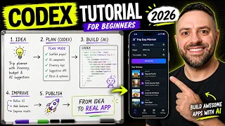Codex for Beginners Tutorial 2026 Build Your First App in Minutes