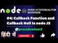 Introduction to callbacks callback hell node js course best node js tutorial on youtube