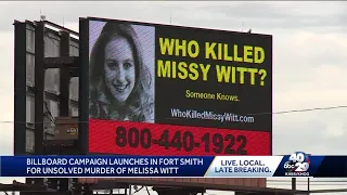 Who killed Missy Witt Fort Smith unsolved murder subject of new billboard campaign
