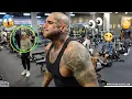 BIG JOE INTIMIDATES PEOPLE AT A COMMERCIAL GYM - HEAVY BACK DAY WITH STRENGTH CARTEL