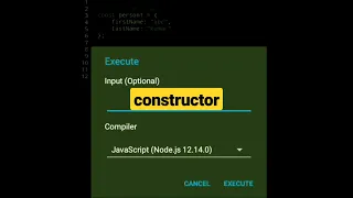constructor javascript tutorial