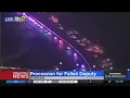 Procession for slain deputy comes to an end as body delivered to coroner s office