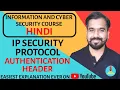IP Security Protocol Authentication Header AH Explained in Hindi