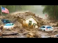 Download Lagu HUGE TSUNAMI: Catastrophic Floods Turn Streets To Rivers – Homes \u0026 Cars Swamped in Milwaukee