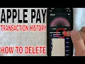 Can You Delete Hide Apple Pay Cash Transaction History