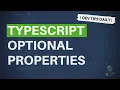 DevTips Daily Adding optional properties to TypeScript types