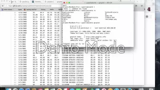 Notes to install gnuplot on Mac OSX