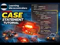 MikroC Case Statement Tutorial PIC16F877A Push Button LED Control C Logic