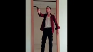 صحنه مشکوک فیلم مصطفی اکیف 