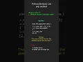 pop Method - List Methods Python