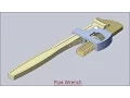 Pipe Wrench Volume-2 --Solid Edge Tutorial