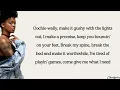 Ari Lennox - Stop By (lyrics)