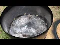 Homemade Fire Pit for 15