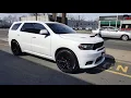 Dodge Durango with customized 22 inch Tires and Wheels Review Walkaround Rayco 2