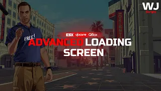 FREE Advanced Loading Screen for FiveM ESX QBCore QBox