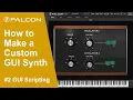 UVI Falcon Tutorial How to Make a Custom GUI Synth GUI Scripting