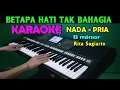 Download Lagu PERTEMUAN - Rita Sugiarto | KARAOKE Nada Pria, HD