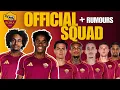Officiële selectie AS Roma 2025/26 + alle transfergeruchten | Serie A