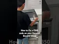 Quick and easy fix for an F350 error code on your general electric stove