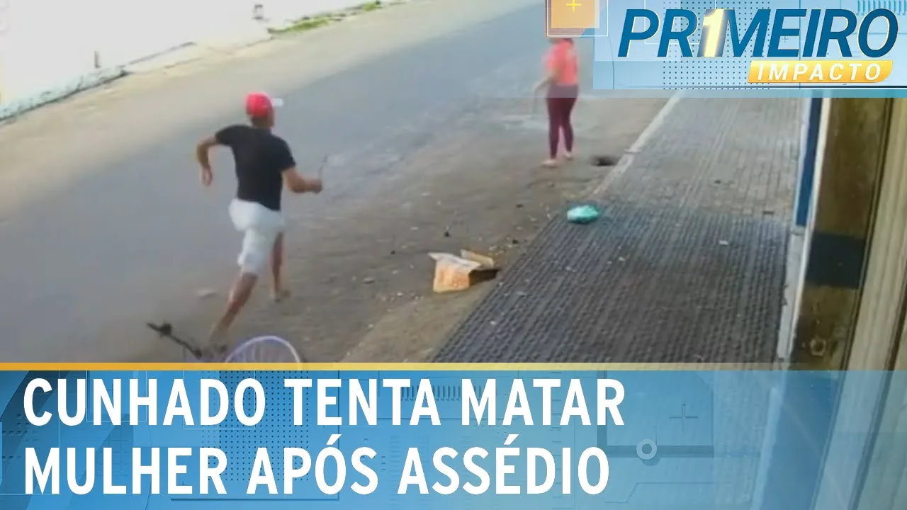 Por negar relação sexual, mulher é esfaqueada pelo próprio cunhado | Primeiro Impacto (10/11/23)