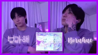 Download (Eng Subs) Jungkook Reaction to Borahae / I Purple You by Army MP3