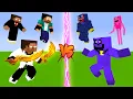 Monter School Herobrine Brother vs Poppy playtime - Minecraft Animation