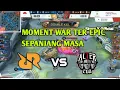 MOMENT WAR TER EPIC RRQ VS ALTER EGO MATCH 5! ALBER WANWAN AUTO BANTAI!! | GRANDFINAL MPL SEASON 6