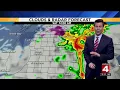 Ben Bailey Threat of severe weather winds down