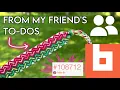 Making a Bracelet From My BraceletBook Friend s To-Do List Alex s Innovations